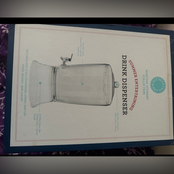Martha Stewart veberage dispenser - Picture 4 of 6